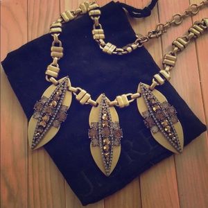 J. Crew Art Deco necklace